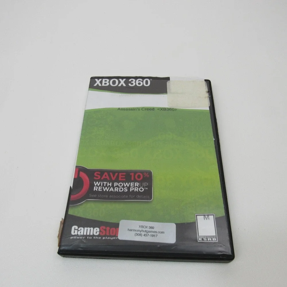 Assassin's Creed (Microsoft Xbox‎ 360, 2007) no Manual